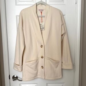 Knox Rose long button up jacket